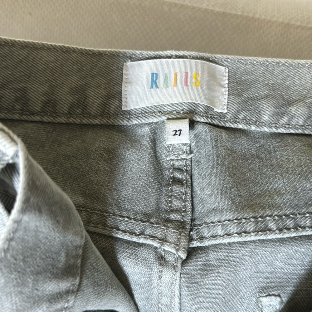 Rails The Melrose jean in a sage/grey